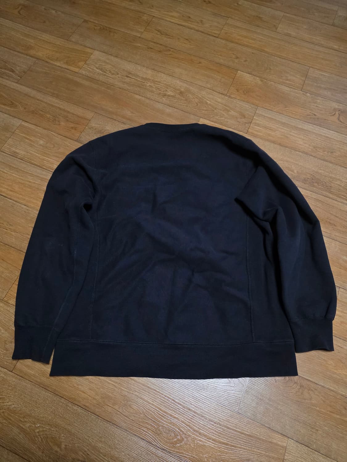 슈프림 18fw 박스로고 블랙 맨투맨 스웨트셔츠 상품이미지2