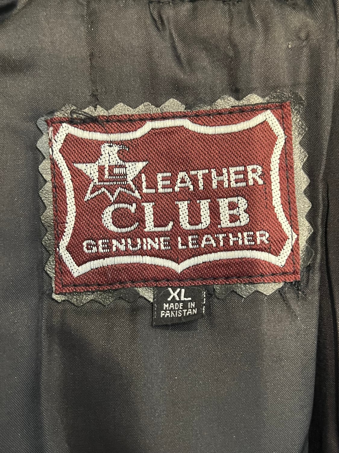 00's Y2K 레더클럽 천연 소 가죽 여성 바이커 자켓 상품이미지6