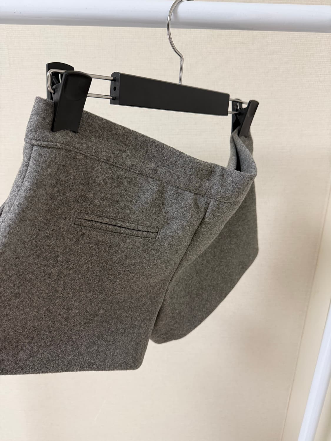 디에이디 울 쇼츠 그레이 상품이미지2