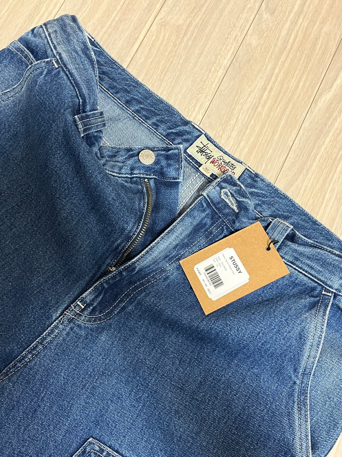 스투시 더블니 데님 (BLUE) 32size 상품이미지7