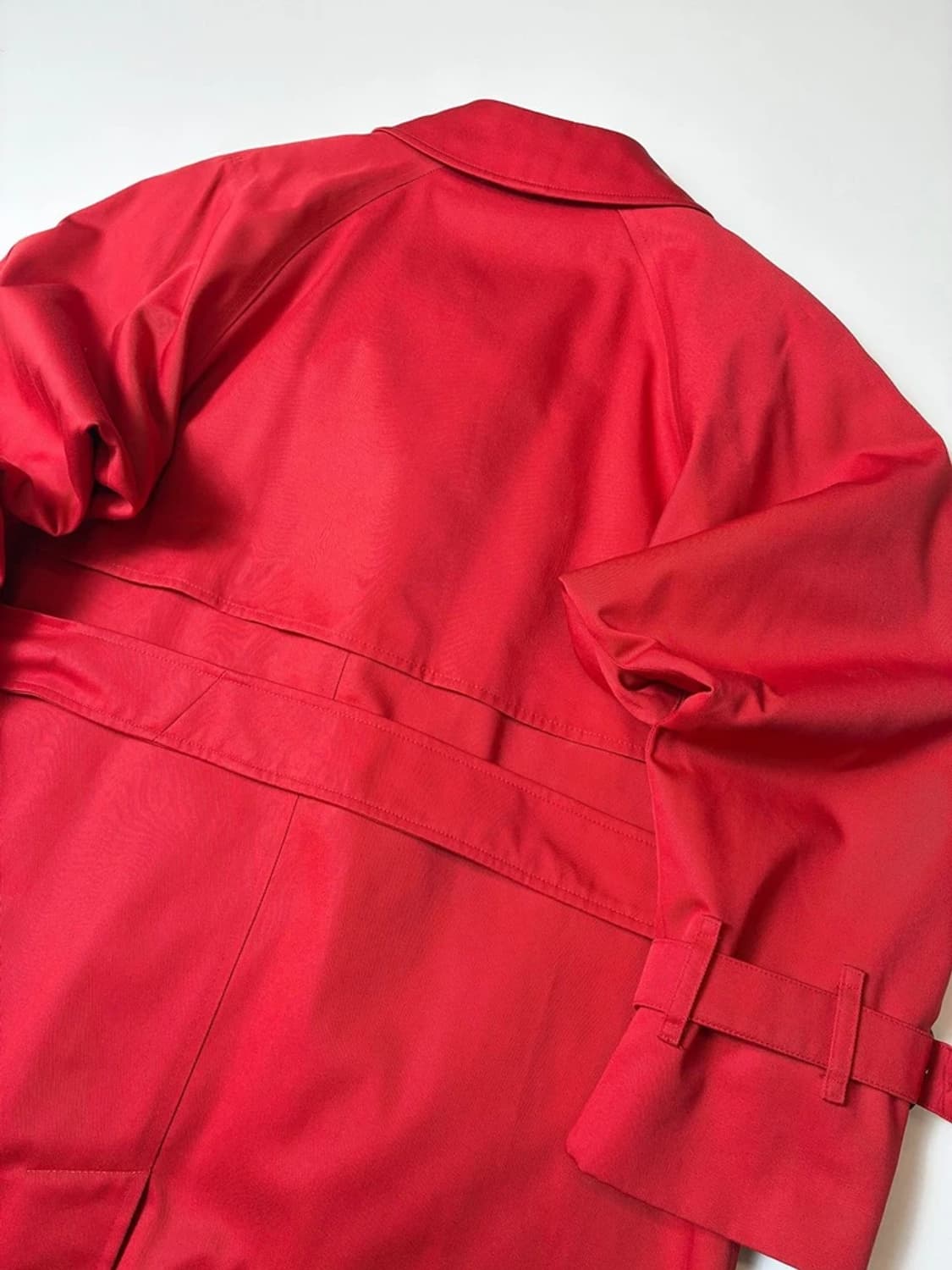 버버리 90's 개버딘 오리지널 벨티드 롱 트렌치 코트 PN8179 상품이미지6