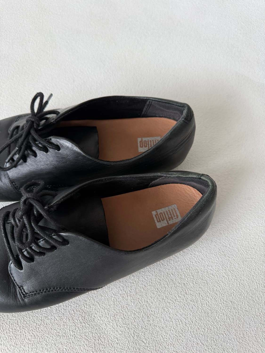 [UK4.5]핏플랍(fitflop) 레더 플랫 슈즈 상품이미지7