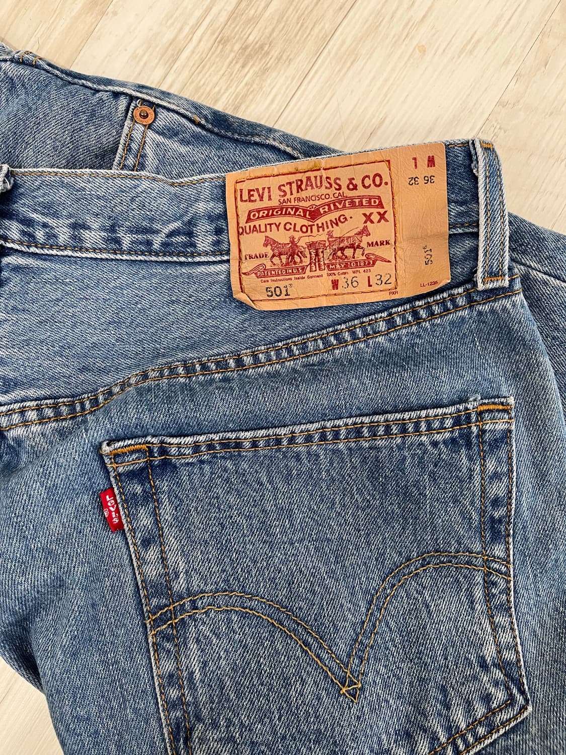 리바이스 501 36-32 상품이미지3