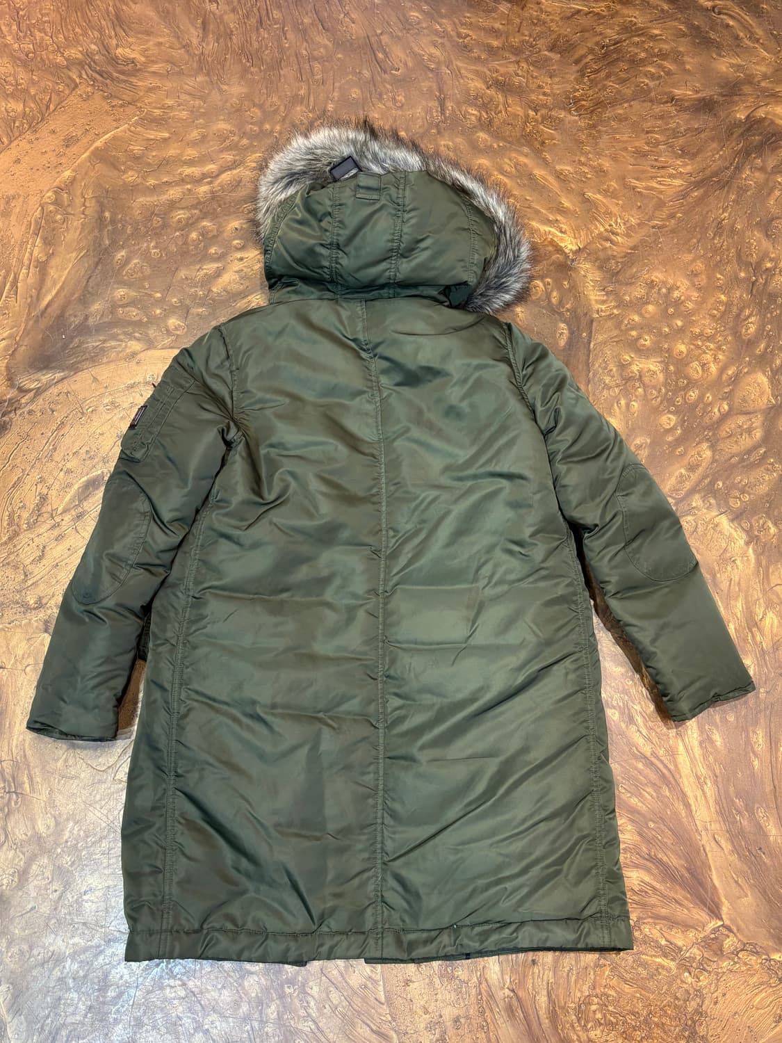 Calvin Klein Jeans 캘빈클라인진스 후드퍼 야상 패딩 M 상품이미지7