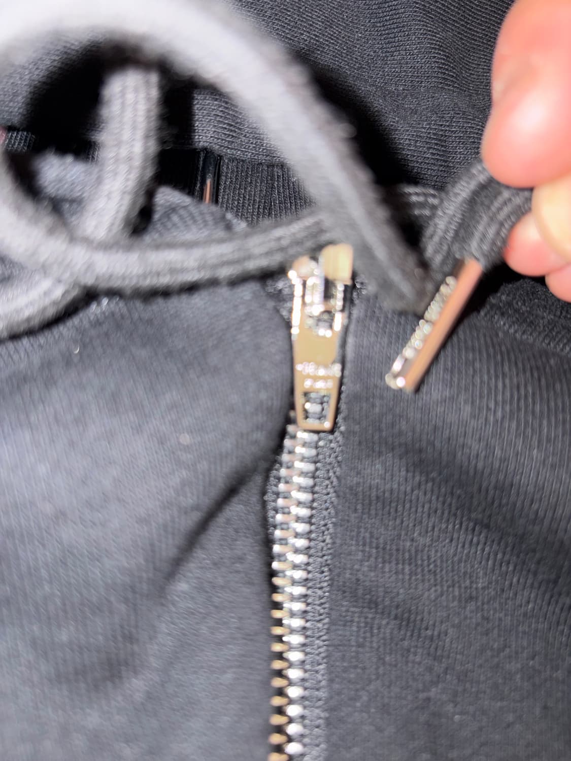 셀린느 코튼 플리스 루즈 후드 집업 상품이미지2