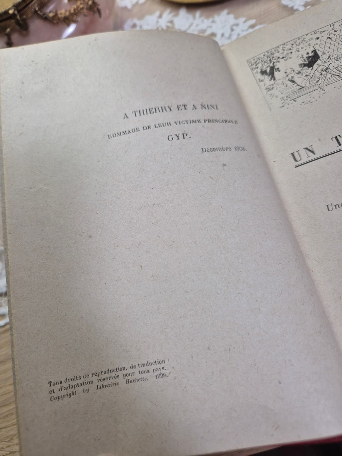 Antique 1929년 프랑스앤틱서적 상품이미지10