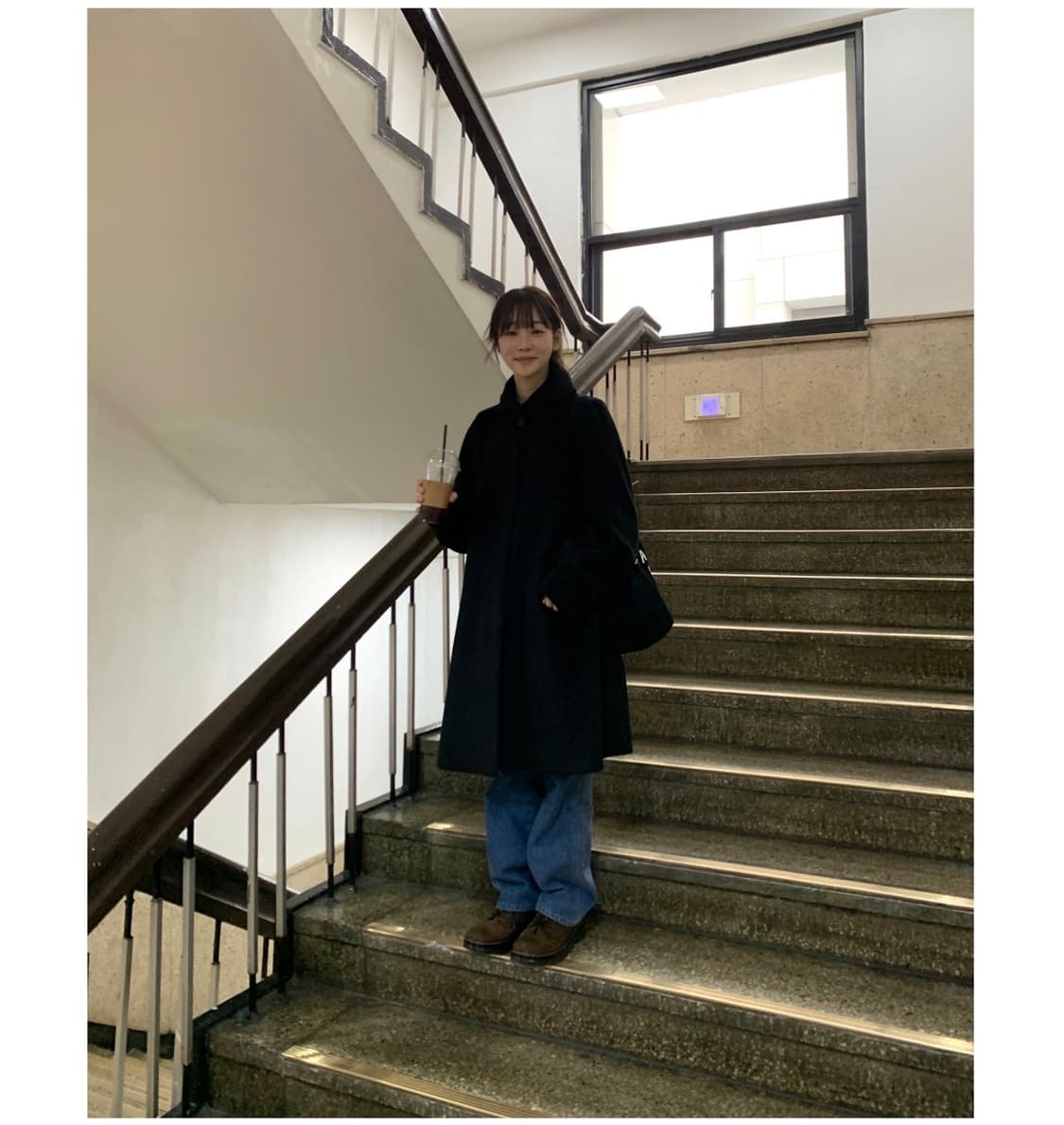 쉬이즈큐트 Cuddle coat 블랙 상품이미지4