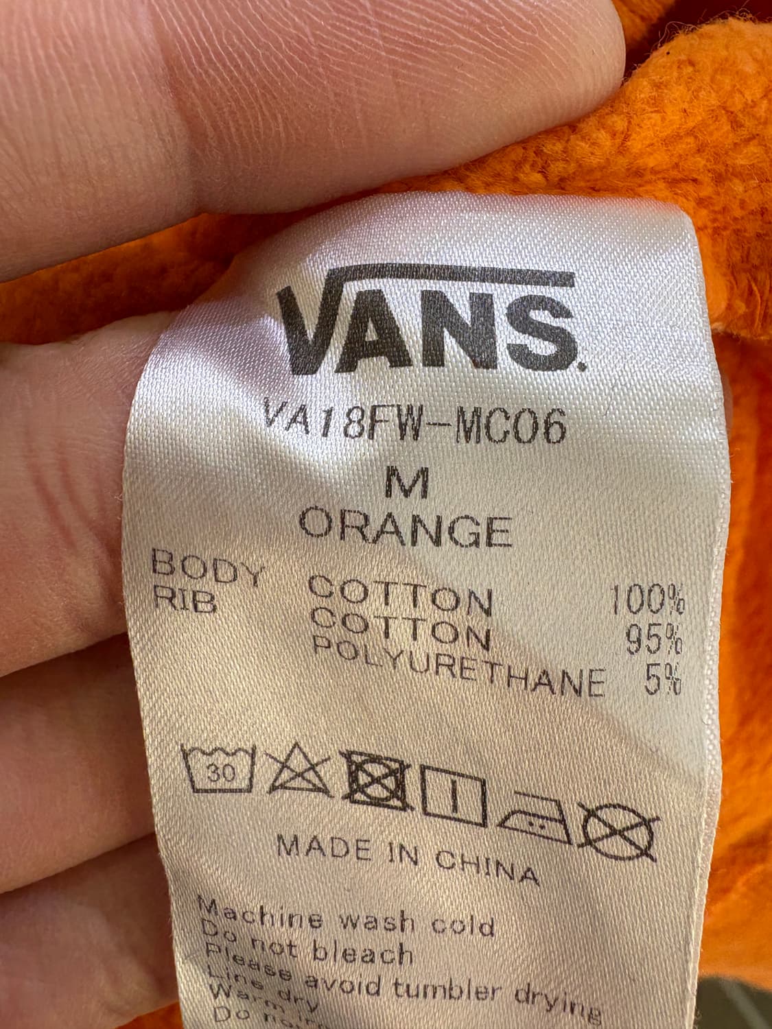 VANS 후드티 상품이미지9