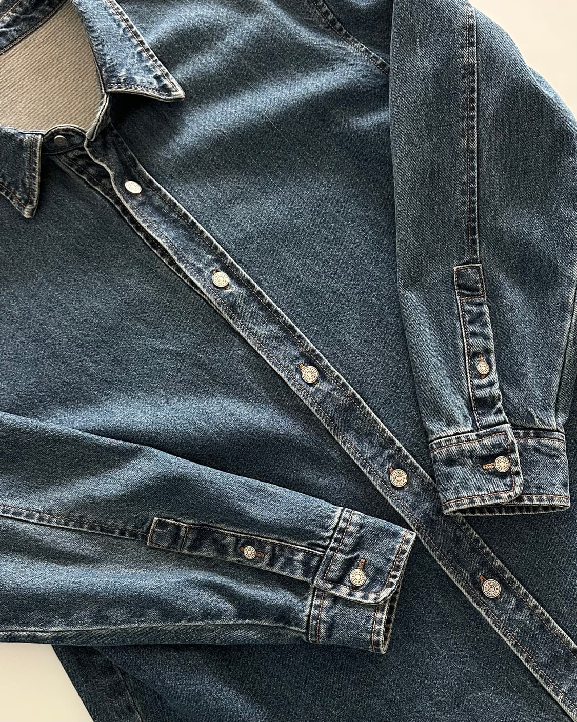 시스템옴므 데님 셔츠 자켓 상품이미지1