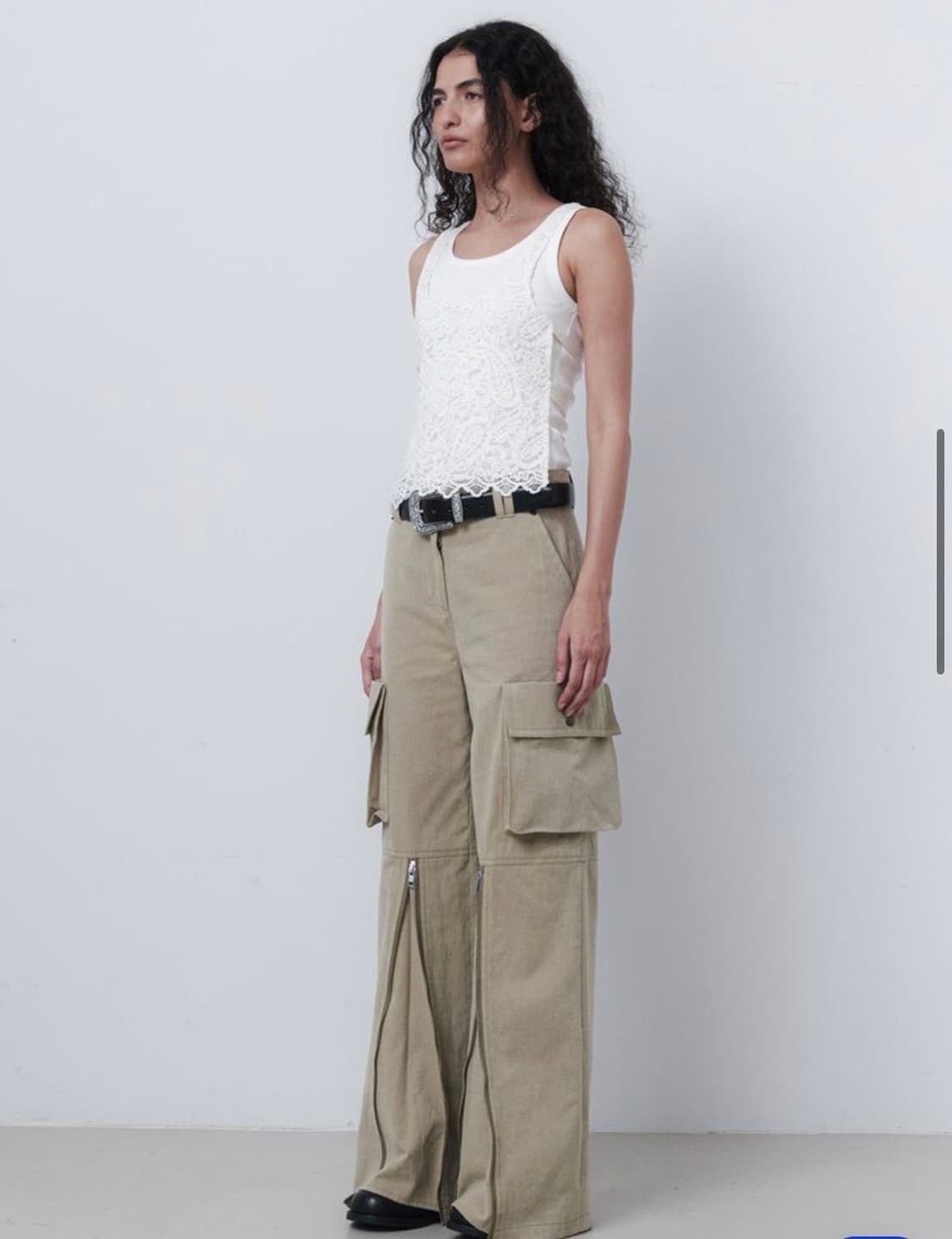 에핑글러 Epingler Cargo Zip Pants (Grain L) 상품이미지1