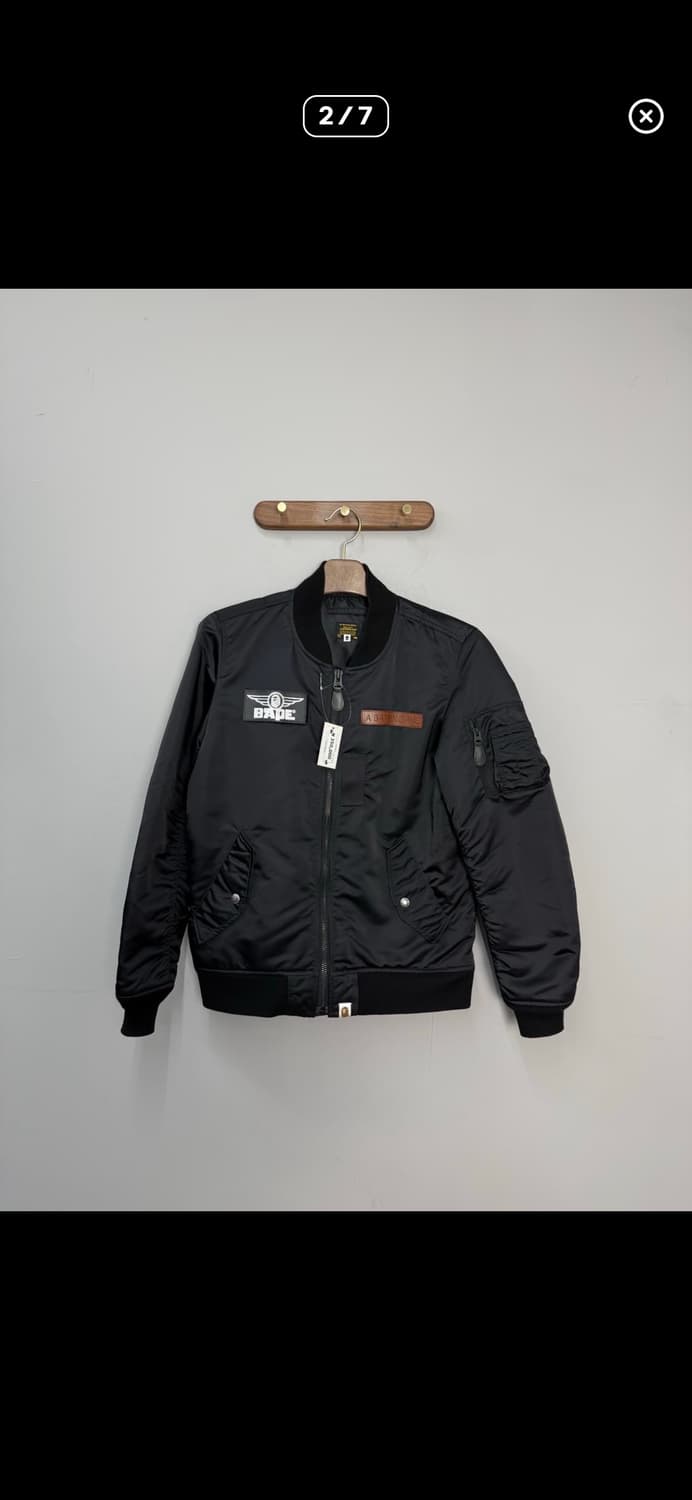베이프 항공 봄버 자켓 A3555 상품이미지2