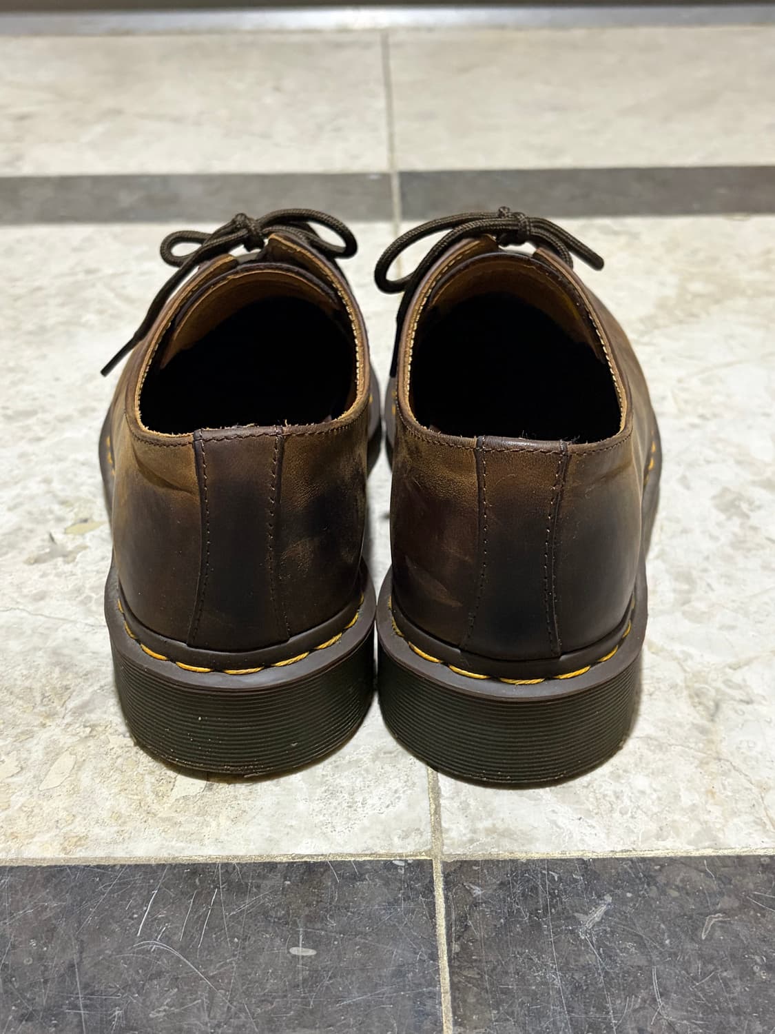 (270)닥터마틴 1461 Crazy Horse Dark Brown 상품이미지3