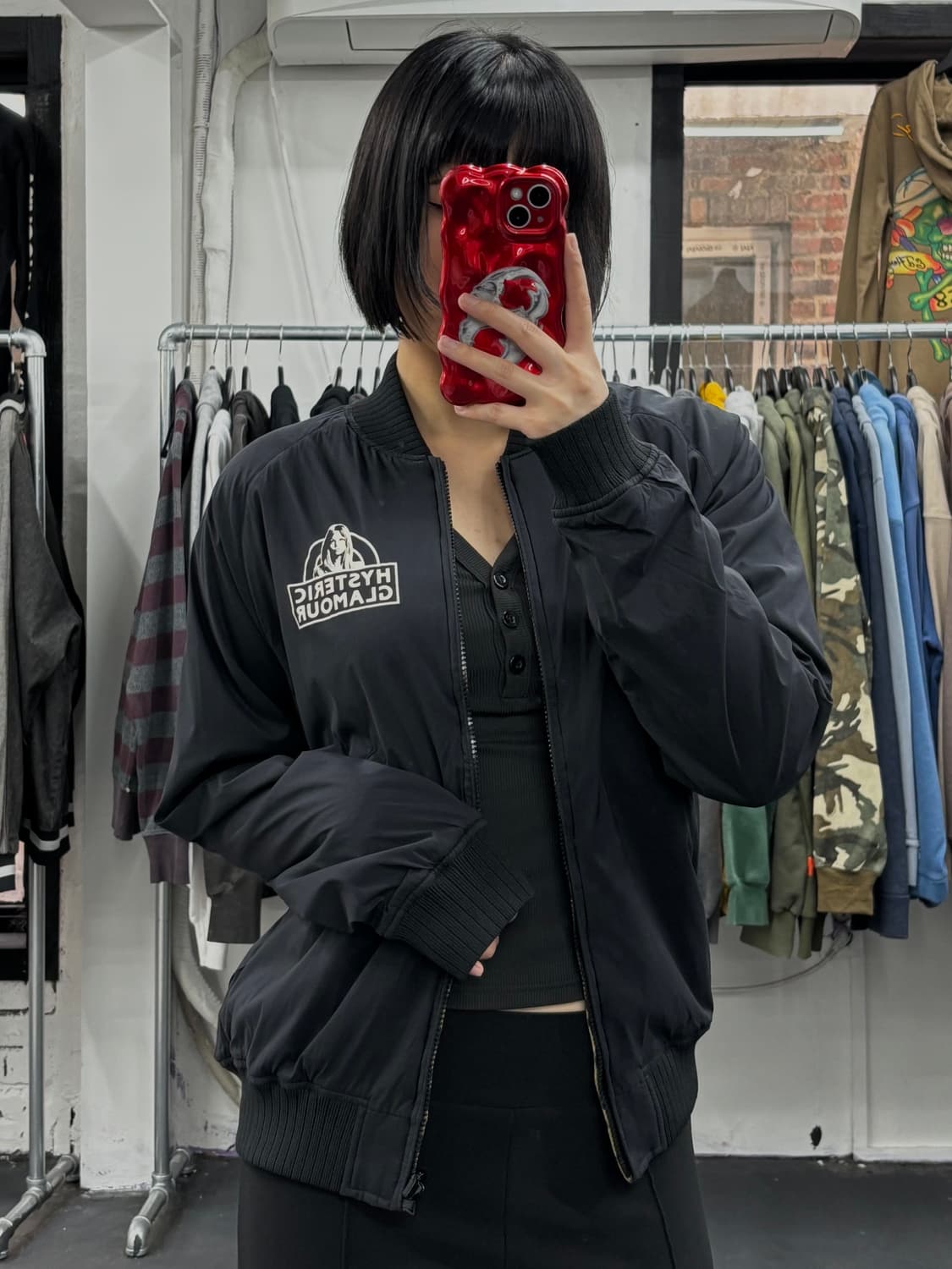 히스테릭 글래머 리버시블 레오파드 자켓 상품이미지1