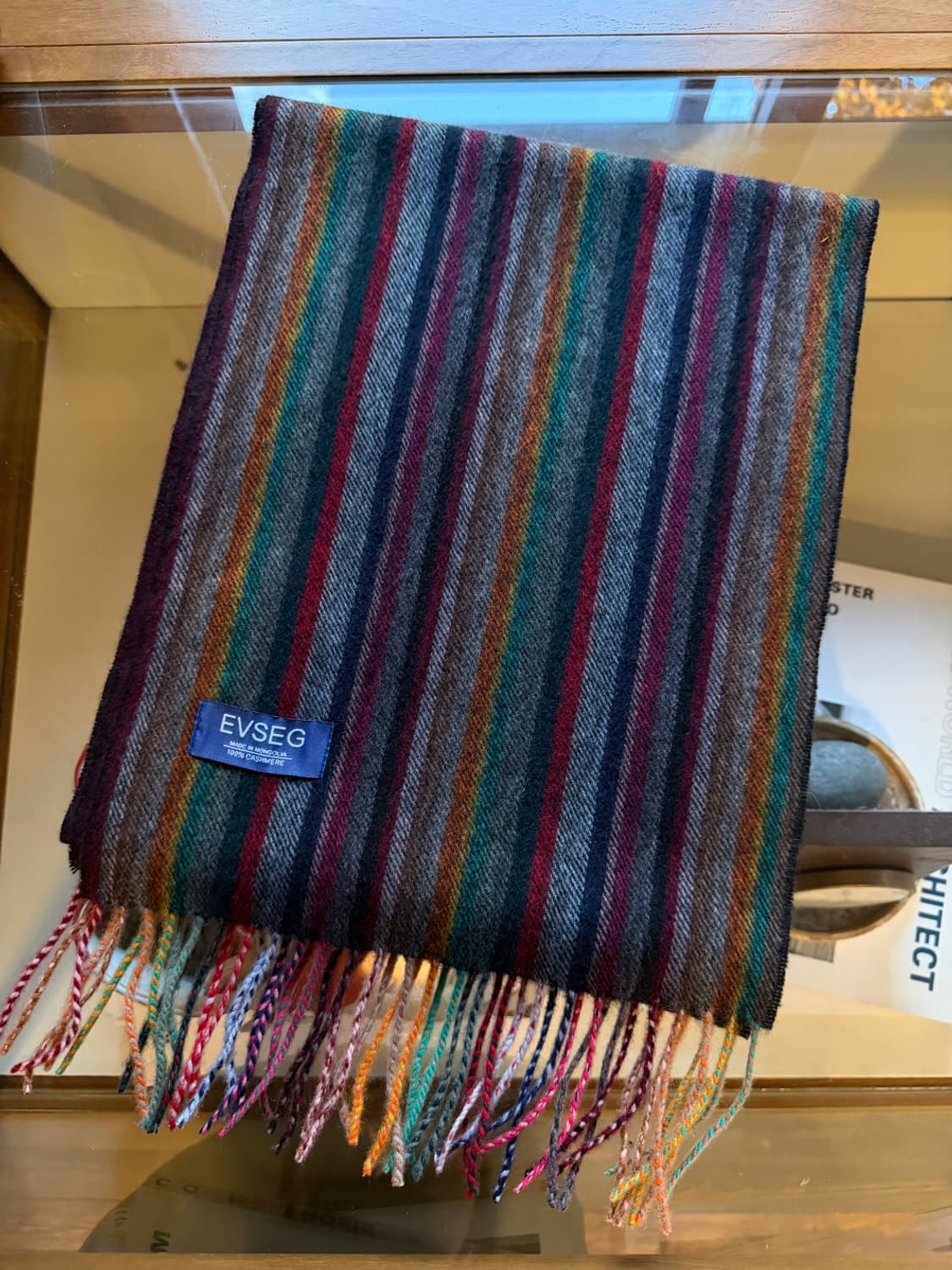 Evseg 캐시미어 머플러 상품이미지4