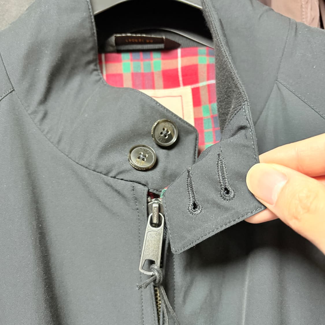 바라쿠타 G9 클래식 해링턴 자켓 Dark Navy 300 44사이즈 상품이미지3