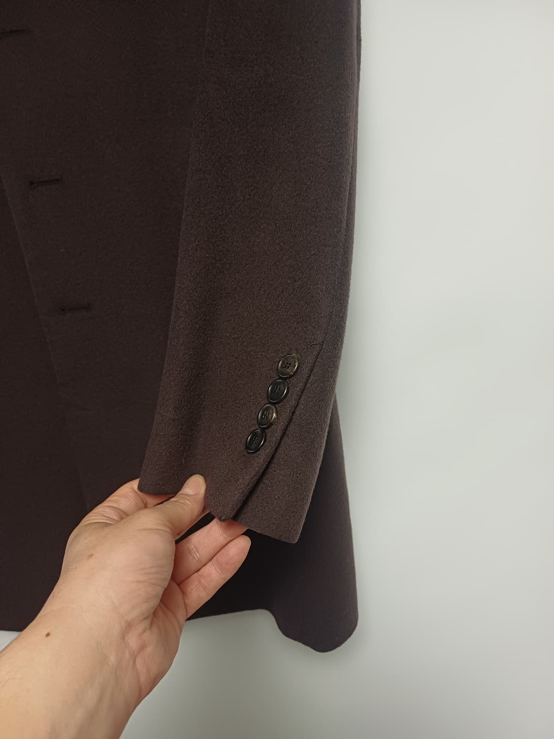 SOLID HOMME 16FW 캐시미어50 롱코트 / 46 / 상태 상급 상품이미지3