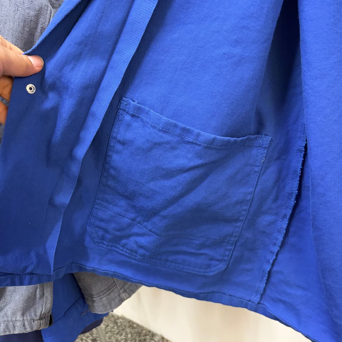 Soubry 빈티지 프렌치 워크 자켓 (L) 상품이미지4