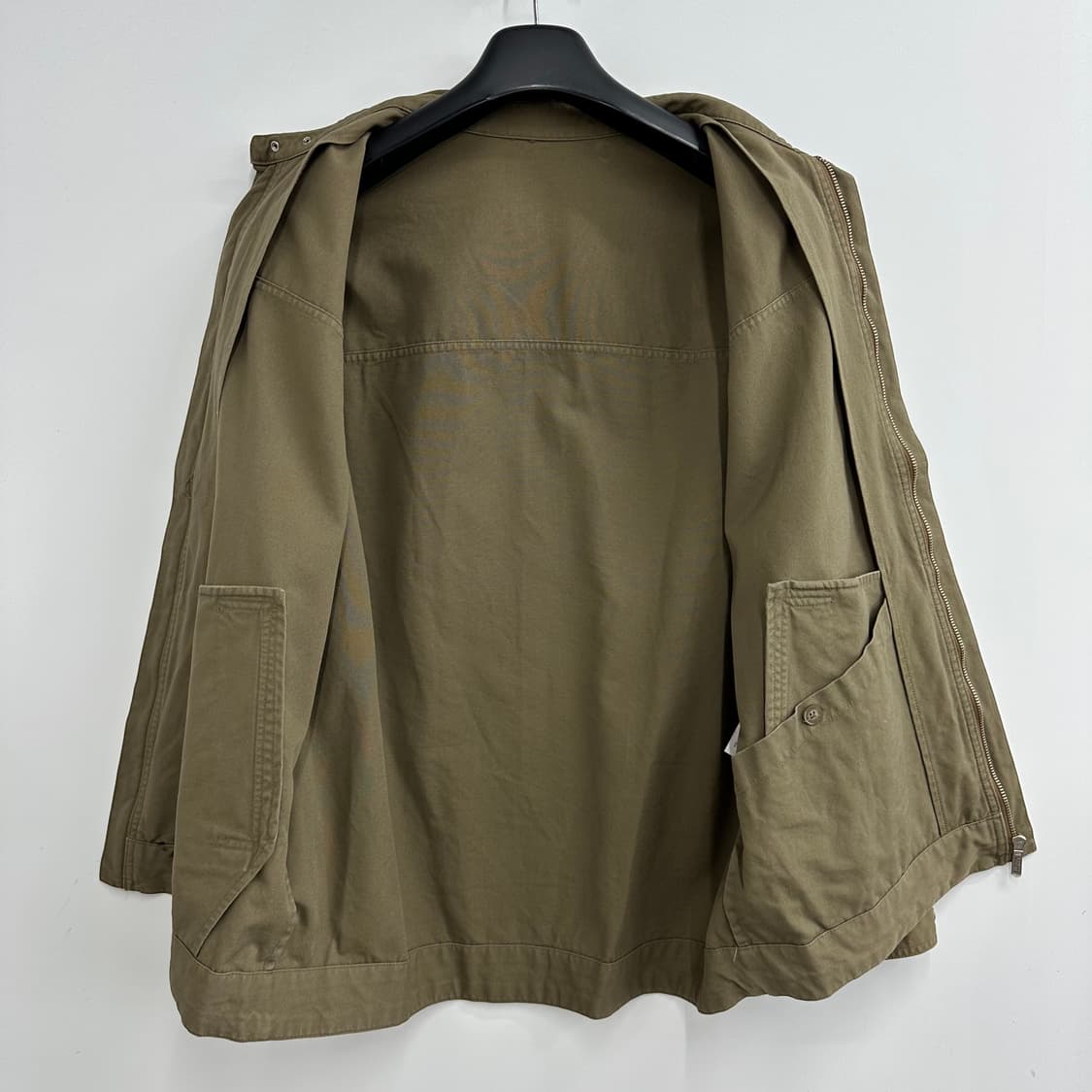 100 라코스테 남자 코튼 블루종 자켓 상품이미지3