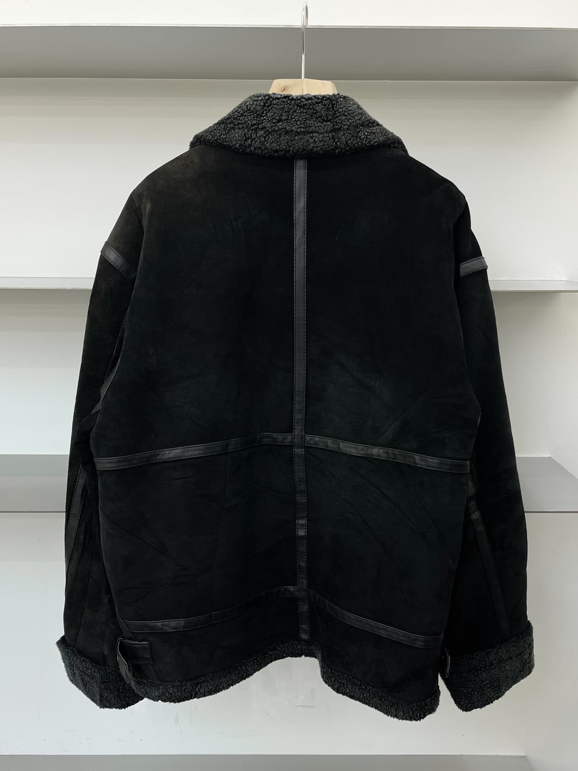 Skin Piler 90s U.S.A.F 타입 B-3 무스탕 상품이미지4