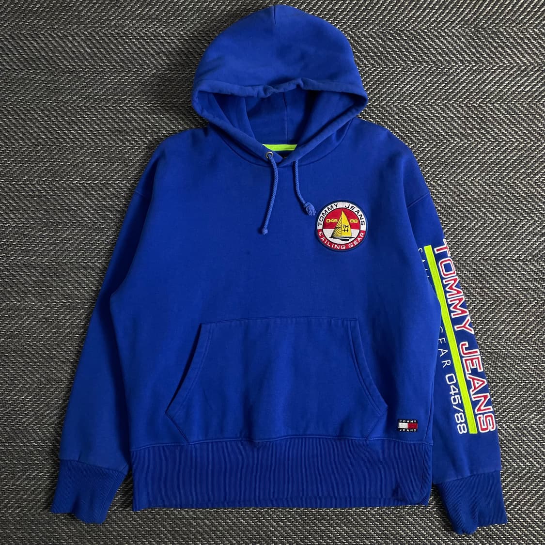 타미힐피거 세일링 기어 올드스쿨 후드 티셔츠 o 3013 상품이미지2