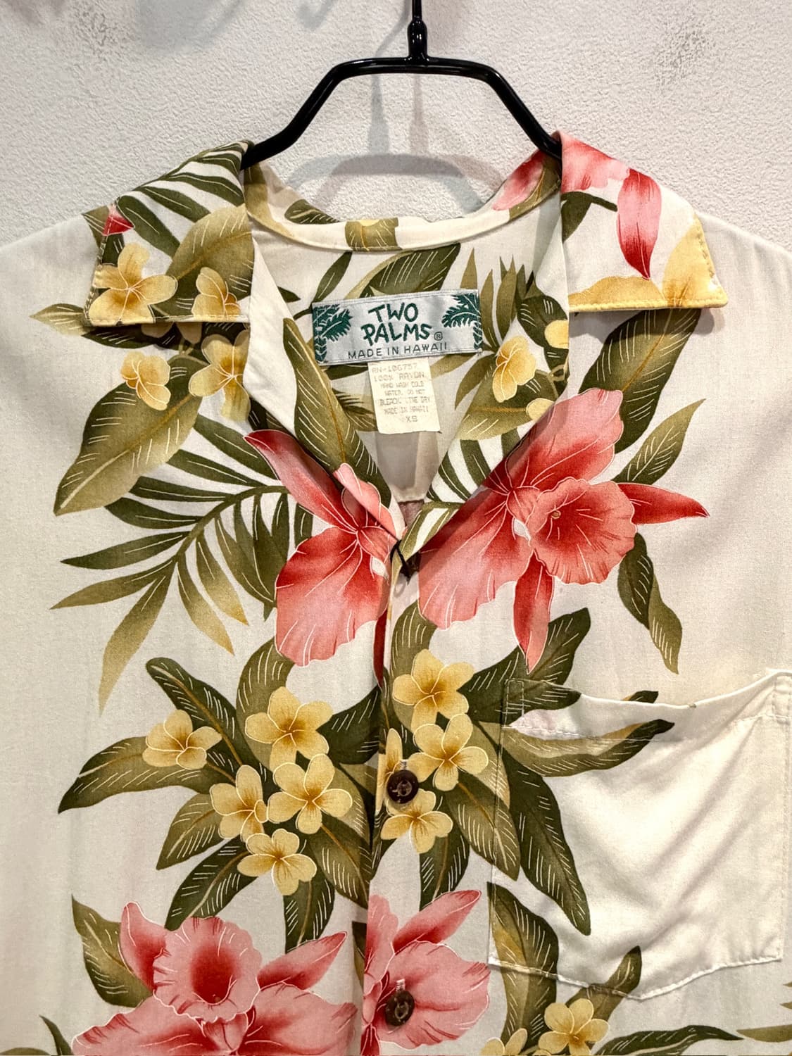 TWO PALMS Aloha Shirt (Made In  Hawaii) 상품이미지3