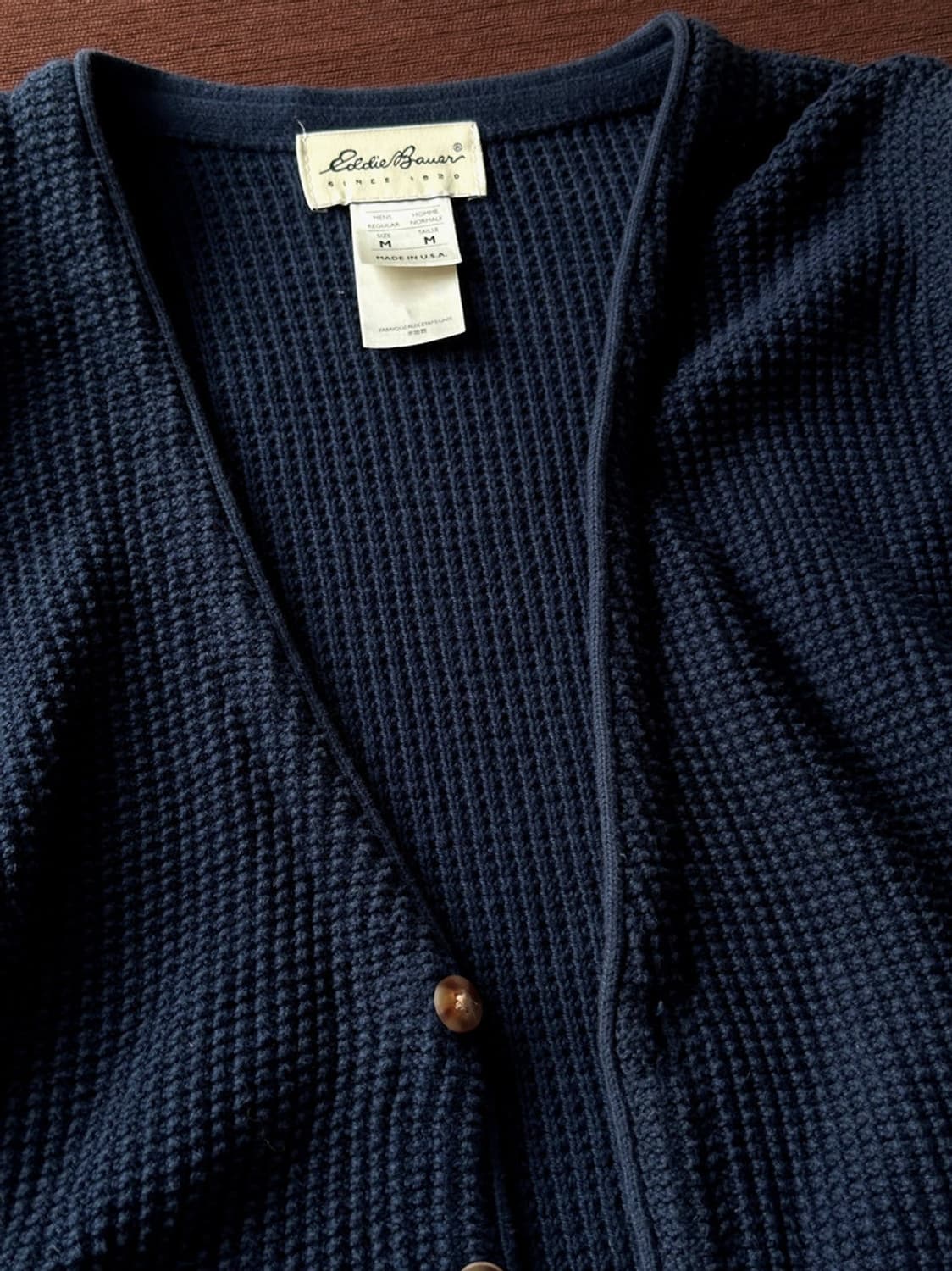 Cotton knitted design vest 상품이미지2