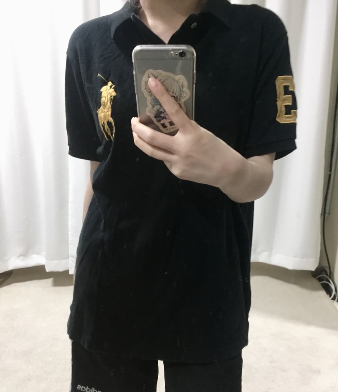 폴로 랄프로렌 블랙 골드 빅포니 치프키프 카라 PK 반팔 티 상품이미지1