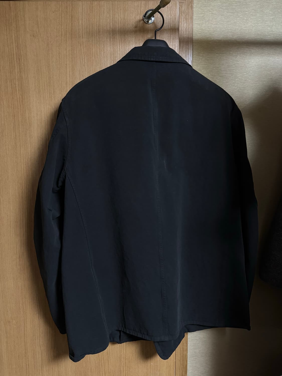 코모리 가먼트다잉 자켓(블랙) 상품이미지5