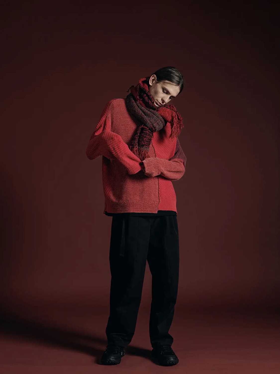 The viridi anne 비리디 안느 그런지 머플러 상품이미지2