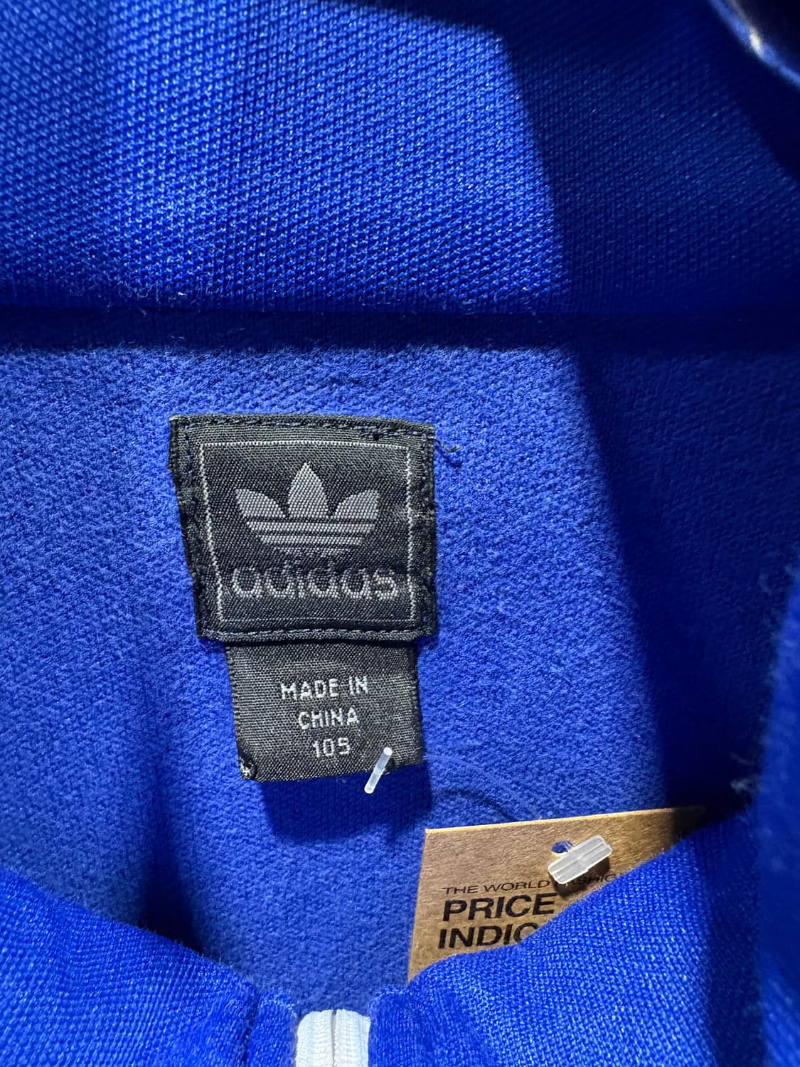 XL 아디다스 사선 투포켓 딥블루 트랙탑 상품이미지5