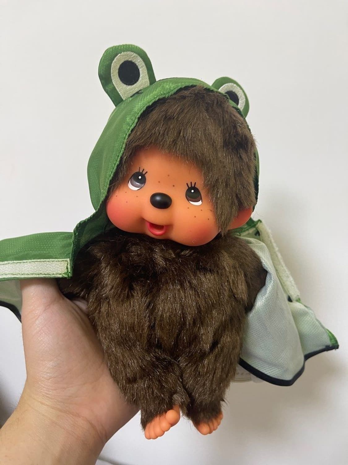 고전 몬치치 개구리 우비 인형 M🐸 상품이미지2
