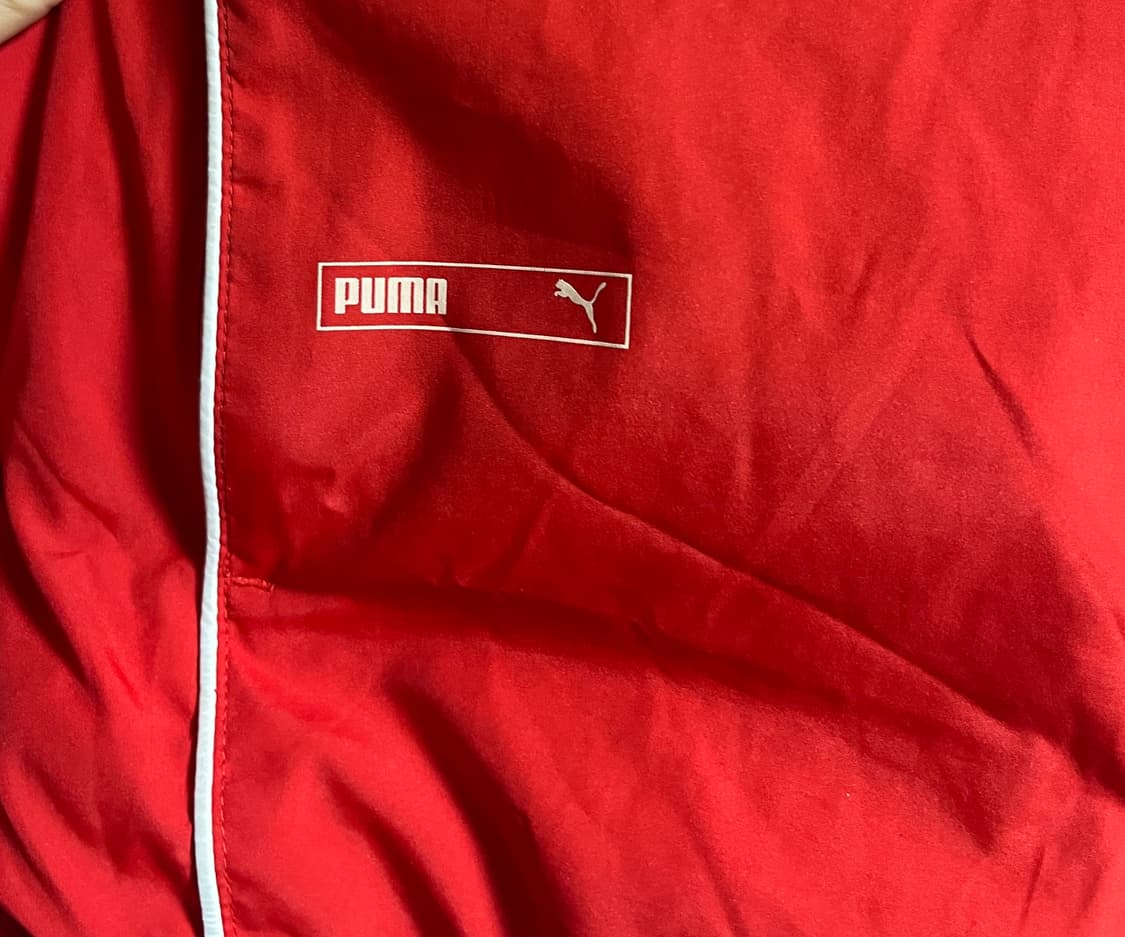 퓨마 푸마 오버핏 퀄링 안감 트랙 바람막이 자켓 점퍼 M 상품이미지4