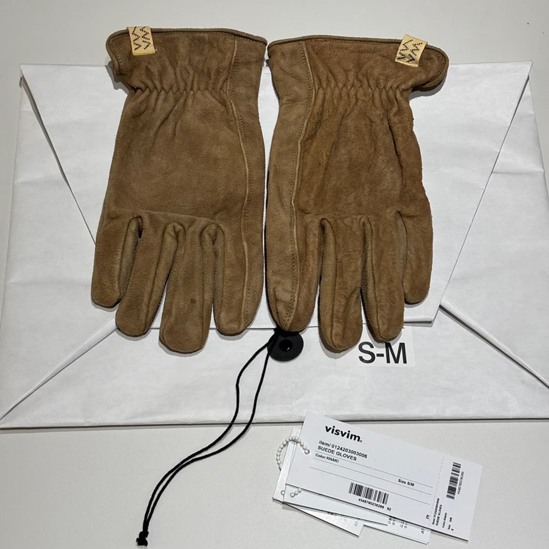 S-M) 비즈빔 visvim 24aw 스웨이드 글러브 상품이미지6