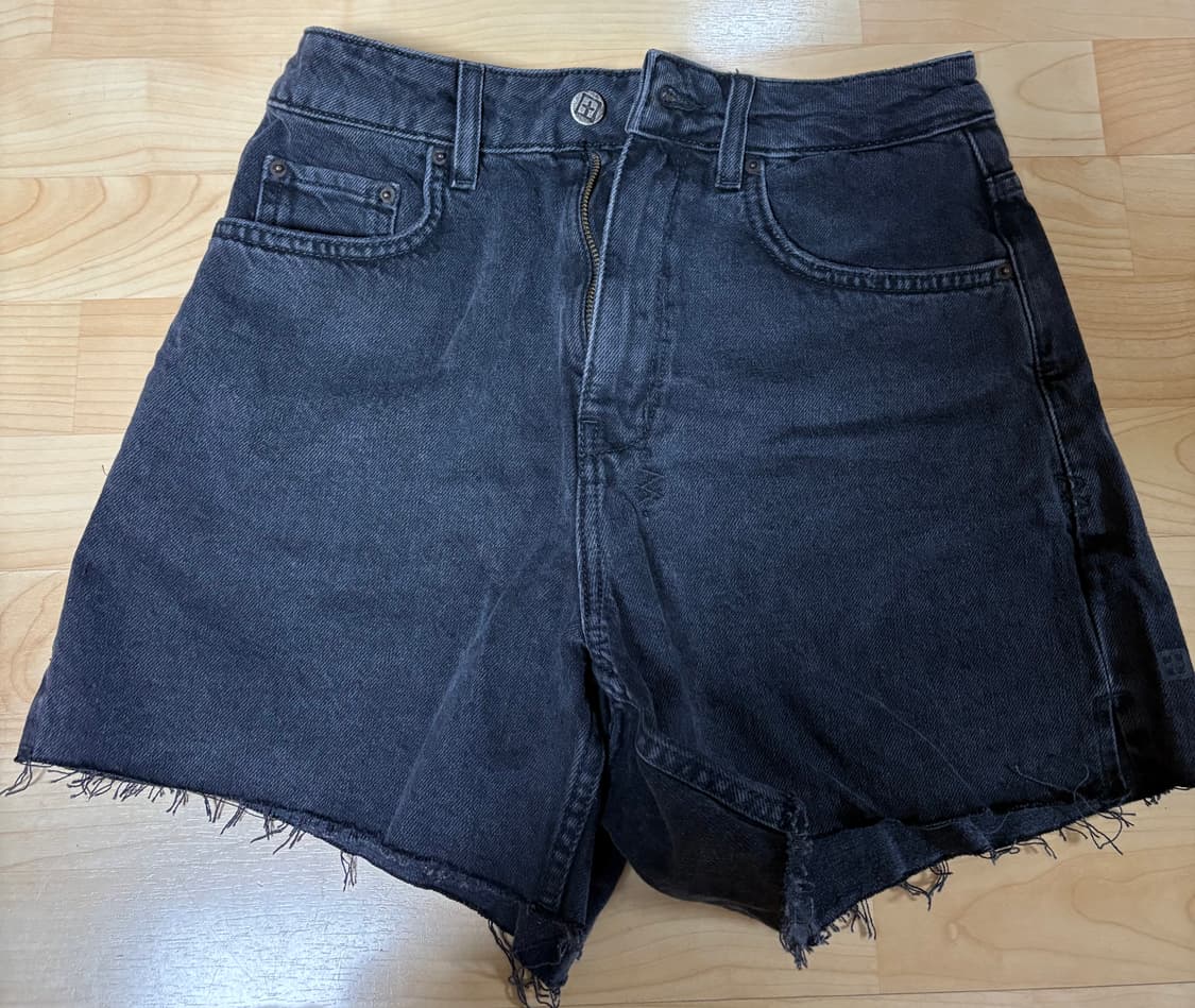 [Ksubi] Black Hi Line Denim Shorts 상품이미지4