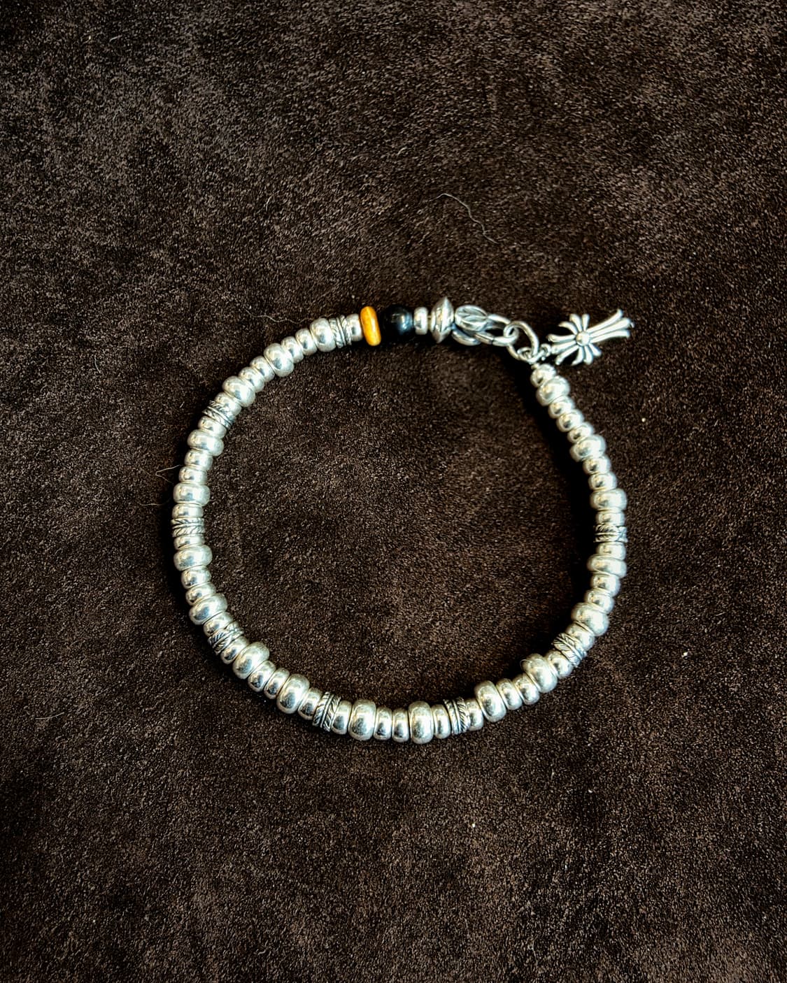 Silver925 Cross point wings bracelet 상품이미지3