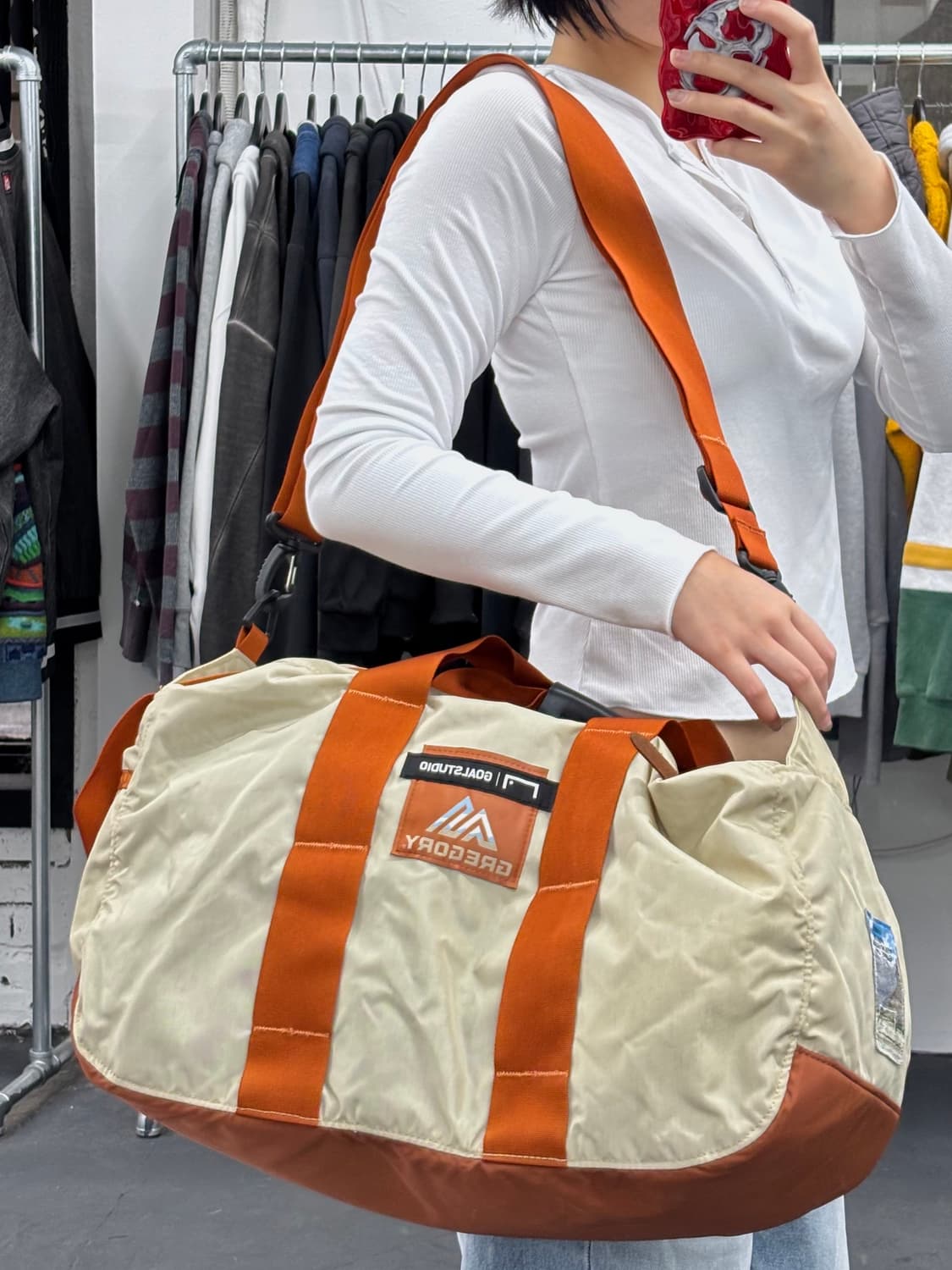 그레고리 x 골 스튜디오 더플백 상품이미지1