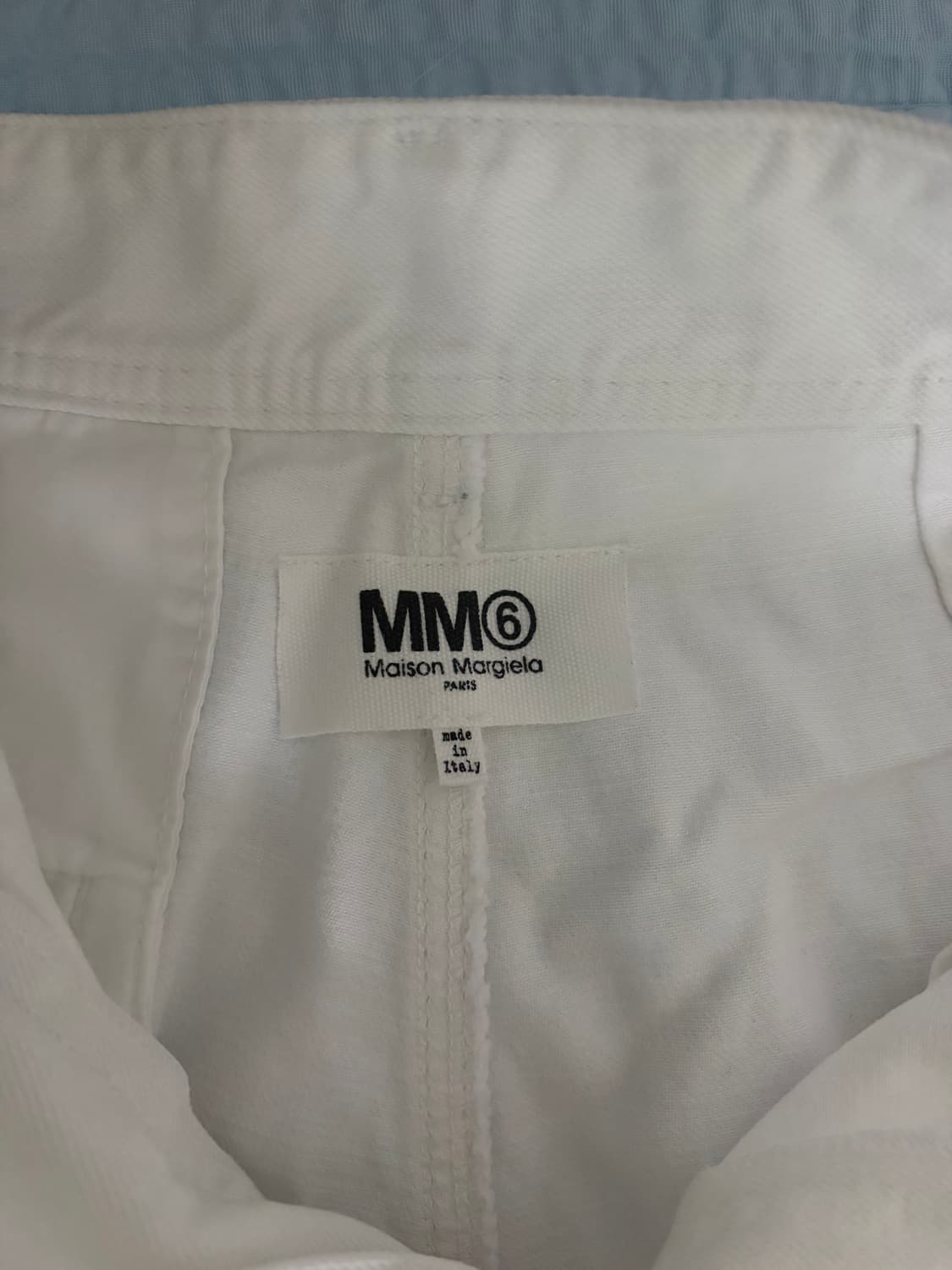MM6 메종 마르지엘라 화이트 와이드 팬츠 size 36 상품이미지3
