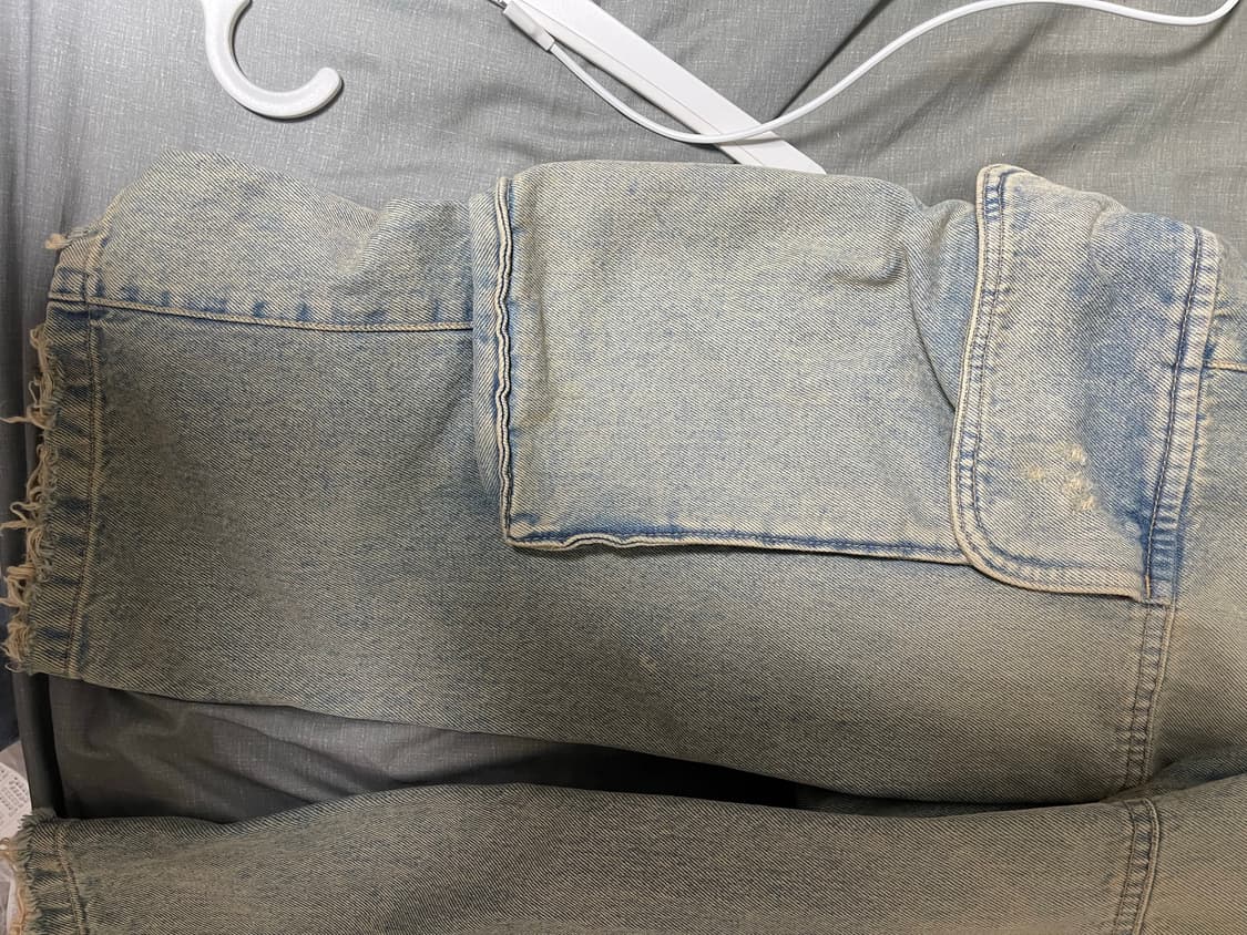 자라 데님 카고팬츠 상품이미지2