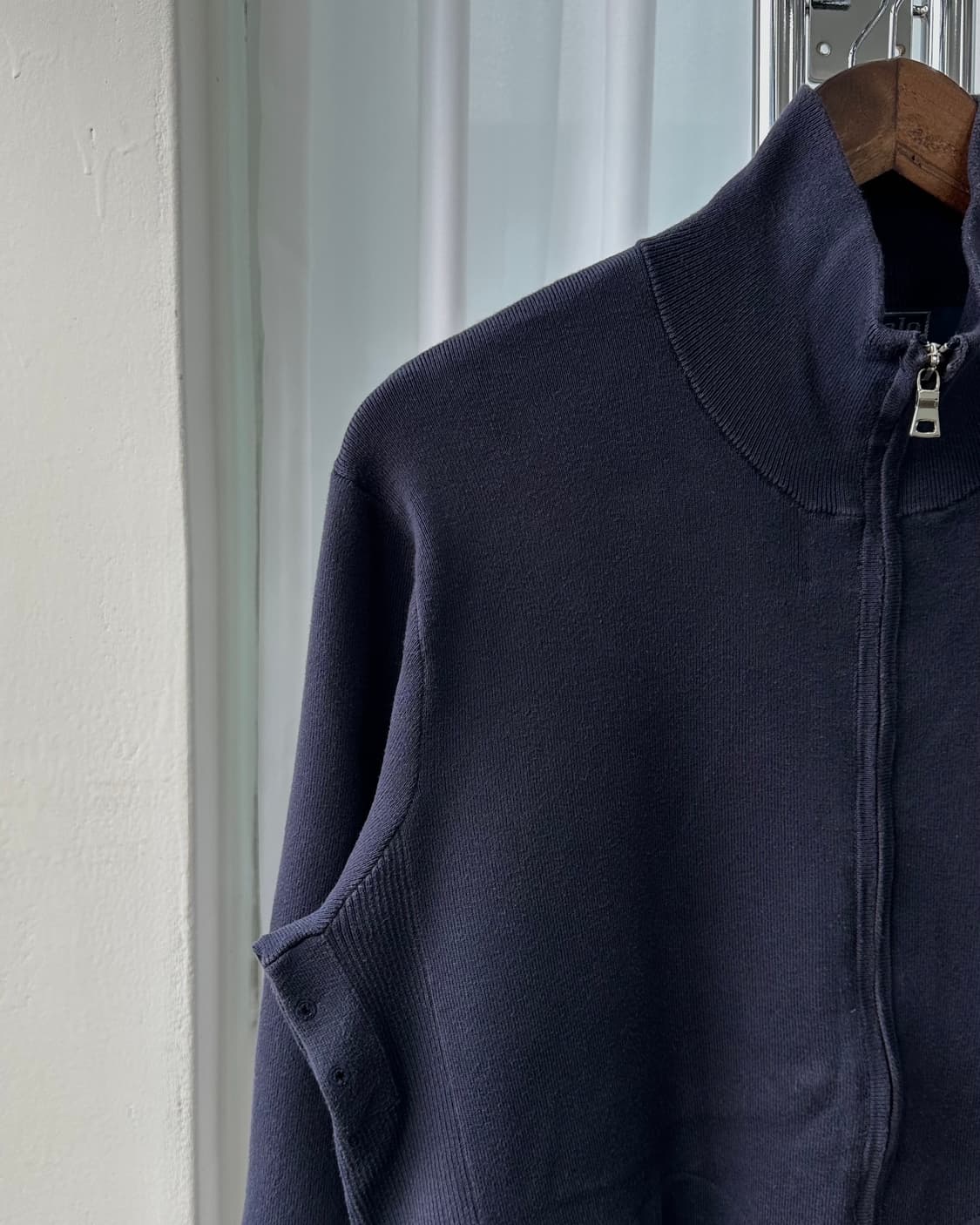[L]폴로 랄프로렌 투웨이 니트 집업 navy 상품이미지5