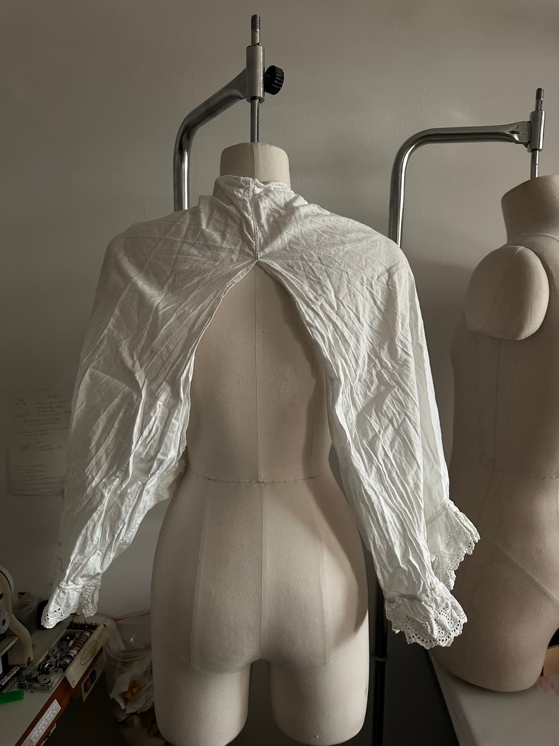 프렌치 레이스 빈티지 블라우스 french vintage blouse 상품이미지5