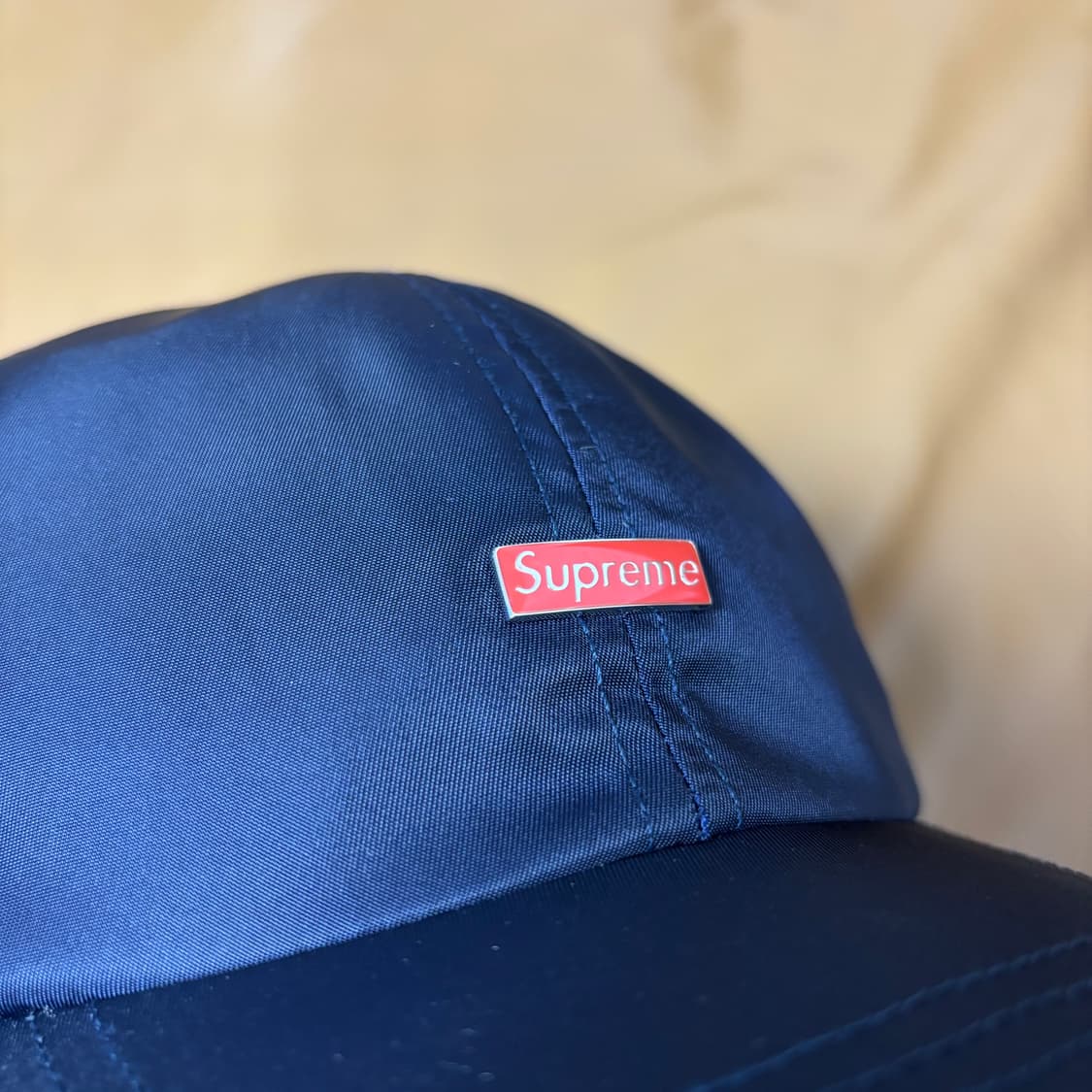 Supreme 슈프림 네이비 6패널 볼캡 모자 (Navy) 상품이미지8