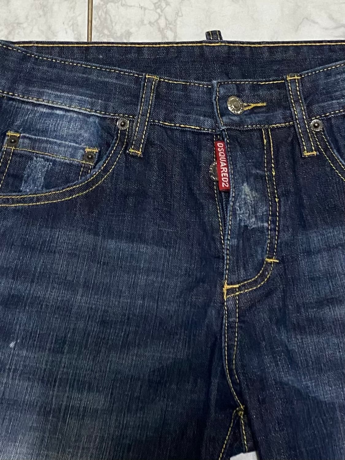 디스퀘어드2 청 반바지 허리 30인치 상품이미지2