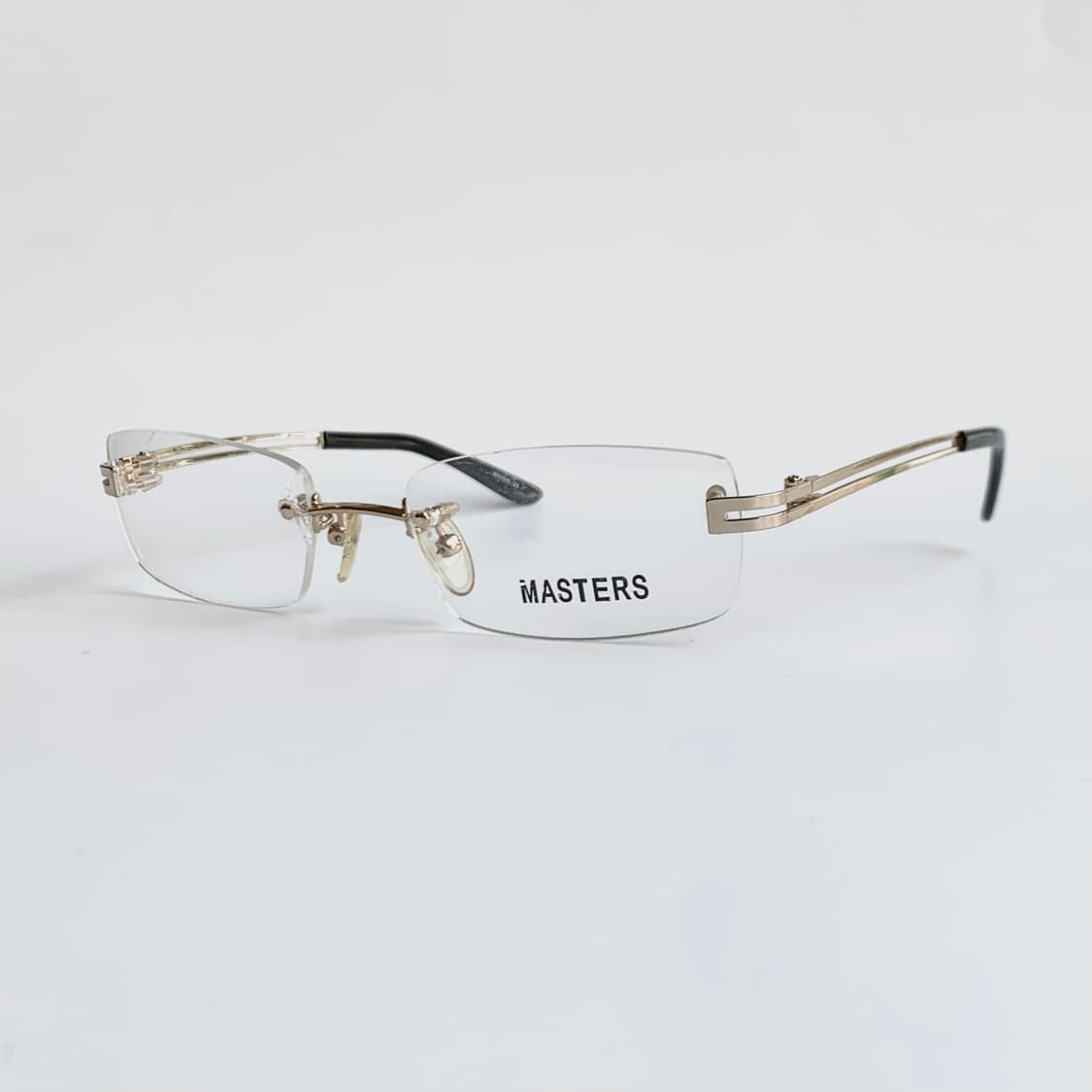 [픽키-729] 데드스탁 무테 사각 초경량 메탈 빈티지안경 상품이미지3