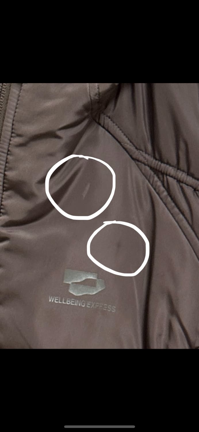웰빙익스프레스 브라운 패딩 상품이미지6