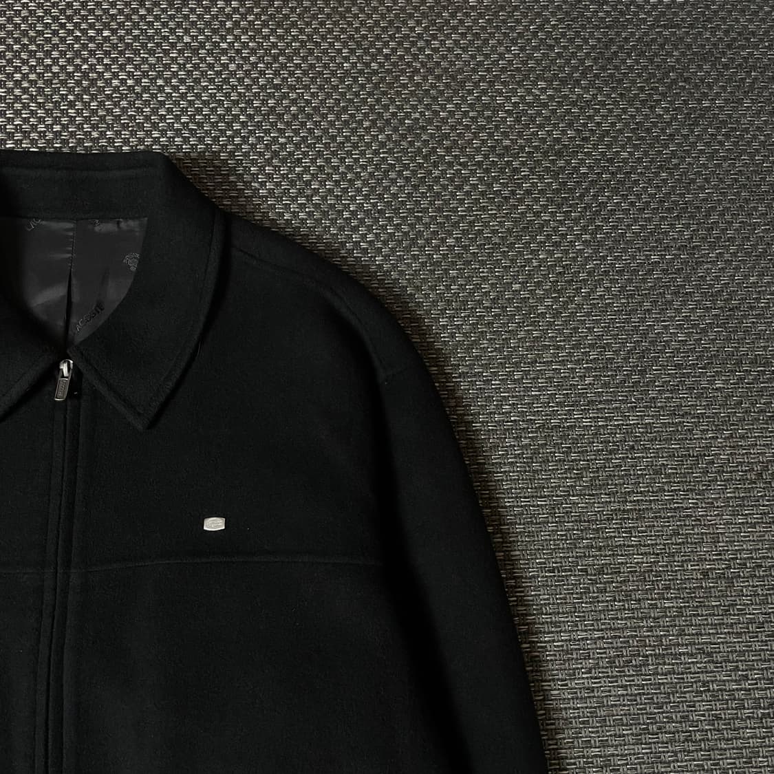 라코스테 블랙 캐시미어 블루종 자켓 105 상품이미지3