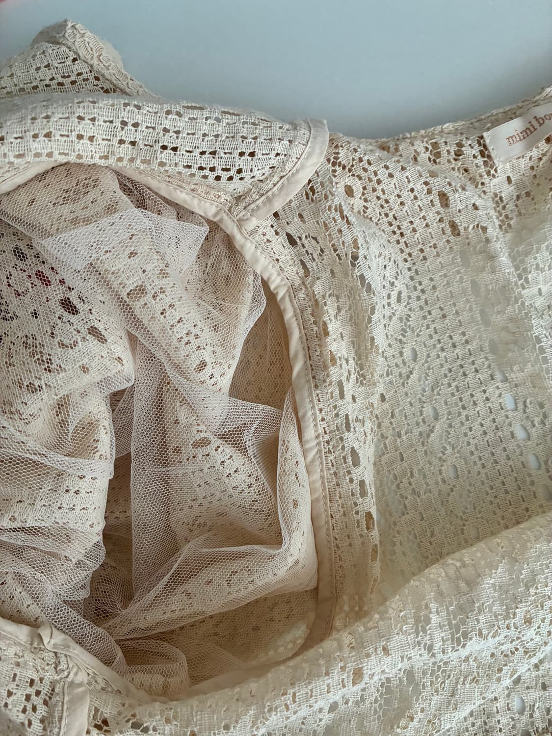 F) 미미부티크 베베 블라우스 베이지 상품이미지8