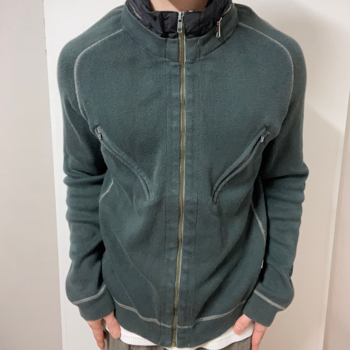 C.P. COMPANY REAL ARCHIVE KNIT ZIP UP 상품이미지2