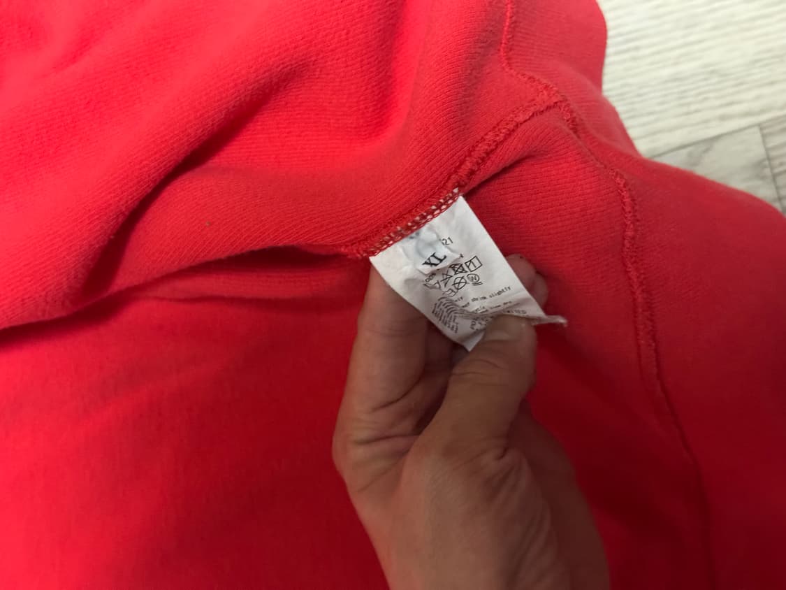 카브엠트 레드 니트 집업 자켓 후드집업 상품이미지5