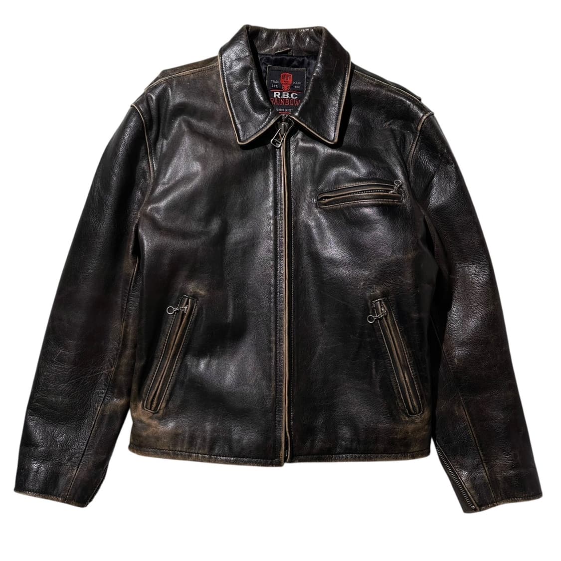RBC 레더 싱글 라이더 자켓 상품이미지1