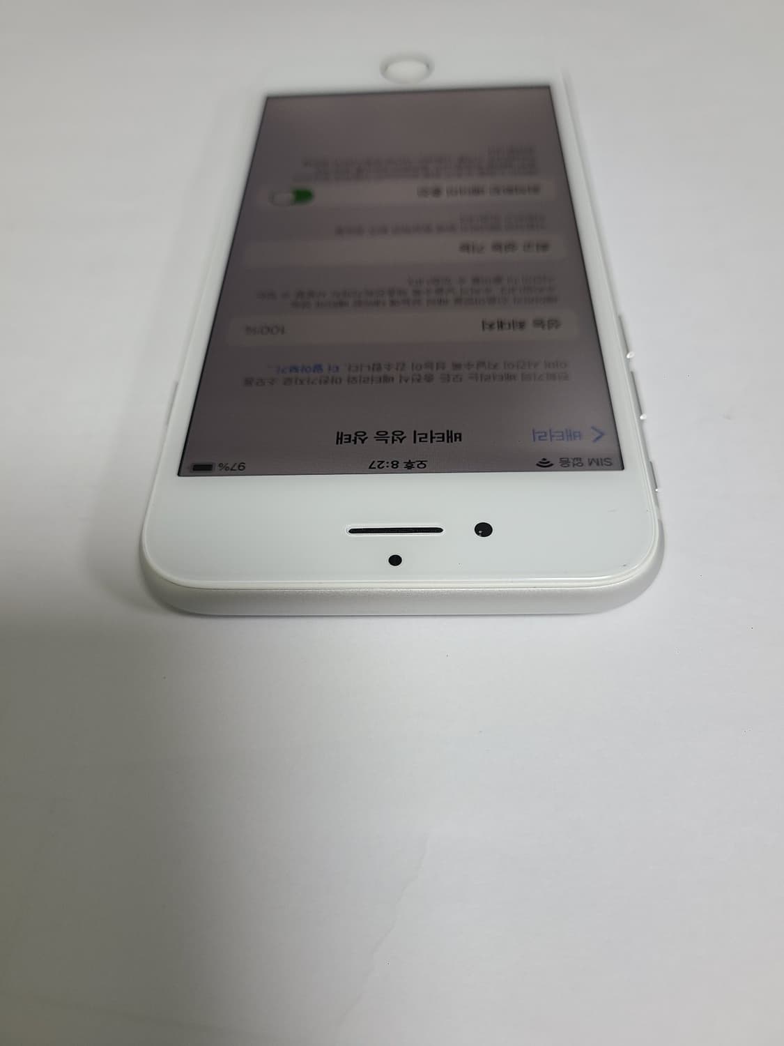 아이폰8 실버64g 배터리100 한국판 sss급 상품이미지2